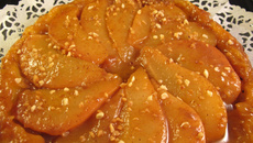 Tarte tatin aux poires maison
