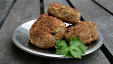 Boulettes de pois chiches, amandes et épinards