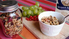 Granola de quinoa