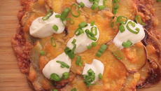 Nachos de pommes de terre