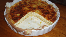 Tarte courgette chèvre