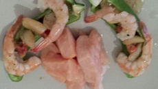 Gros piment vert au saveur de la mer