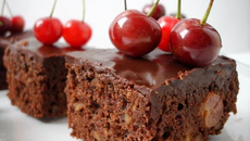 Brownies aux cerises