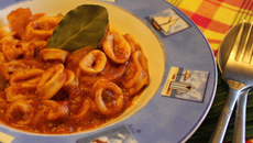 Blancs d'encornets à l'Antillaise