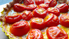 Tarte tomate moutarde