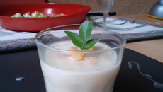 Gaspacho blanc glacé