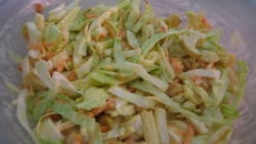 Salade exotique sucré-salé au chou