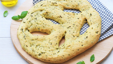 Fougasse aux herbes