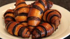 Croissants au chocolat juifs ou Rugelach