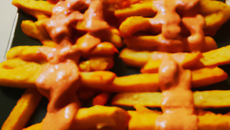 Fagots de frites sauce maison