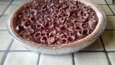 Tarte fondante au chocolat noir