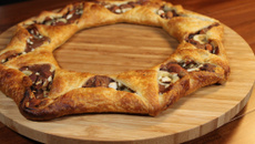 Feuilleté couronne chocolat & amandes