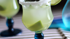Cocktail citron vert et Cachaça