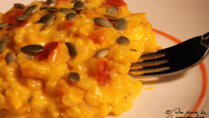 Risotto au potimarron