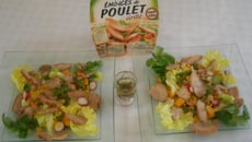 Salade ensoleillée couleur Eté