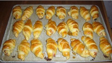 Croissants Vache-qui-rit Bacon