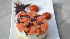 Gratte ciel de saumon