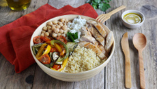 Salade healthy au Couscous en perles