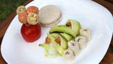 Tagliatelles de courgettes et ses gourmandises enfantines Harrys & St Môret®