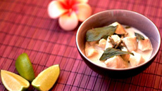 Curry vert thaï au poulet