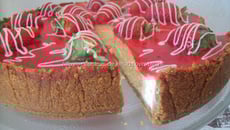 Cheesecake vanille / fraises