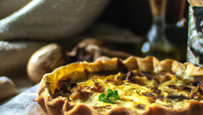 Quiche lorraine au Cottagecheese