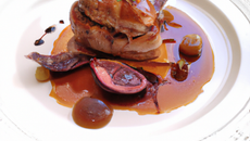Cuisse de dinde sauce foie gras
