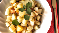 Salade de pomme de terre tiède