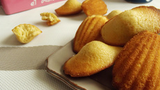 Madeleines au citron allégées