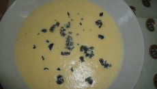 Velouté de potiron aux truffes