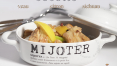 Cocotte de veau au miel et gingembre poireaux et poivre de séchuan