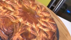 Brioche flocon de neige ou étoile, jolie et délicieuse