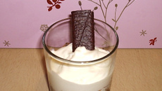 Verrine gourmande rapide