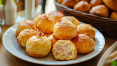 Mini cake jambon gruyère