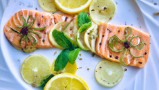 Saumon aux trois citrons