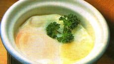Œufs cocotte au gorgonzola