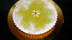 Tarte amande pistache