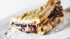 Omelette à la confiture de fruits rouges au fructose par Grégory Cuilleron