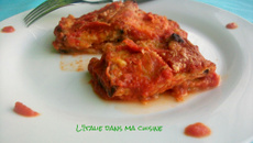 Parmigiana d'aubergines maison