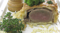 Carré d'agneau en croute de parmesan