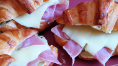 Croissant jambon-fromage pour petits et grands