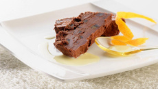 Terrine chocolat orange