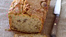 Cake moelleux banane et noix