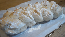 Pain à la farine blanche et seigle