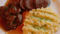 Agneau Presto et sa semoule