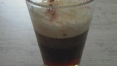 Irish coffee à la chantilly
