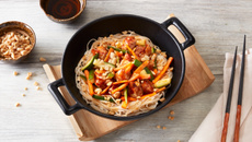 Salade vietnamienne au porc au caramel