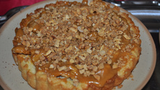 Tartelette aux noix et dulce de leche