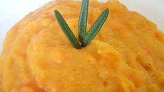 Purée de carottes à l'amande