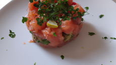 Tartare de saumon économique